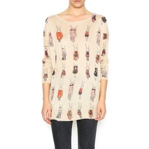 Quirky Bunny Sweater